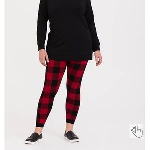 Torrid Sweater-Knit Legging - Buffalo Plaid